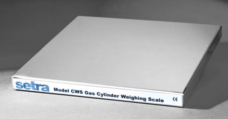 Setra gas cylinder scale
