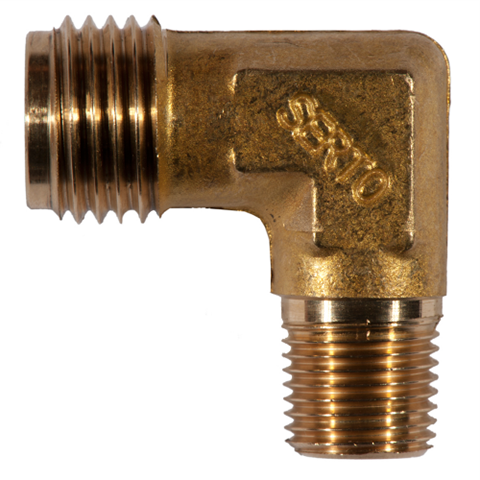 11130700 Male adaptor elbow union (G) Serto Elbow adaptor fittings/unions