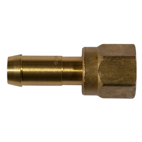 Straight Hose Nozzle Female/Tube ID2,5mm_M8x1  Brass 40526-A4-2,5 (PreAss.)