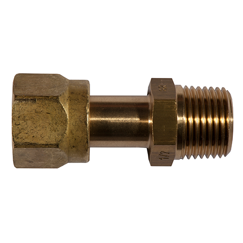 Adapter Adj. Female/Male 15mm_R3/4  Brass 41626-A15-3/4 (PreAss.)