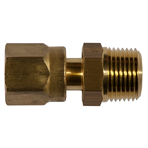Adapter Adj. Female/Male 14mm_1/2NPT Brass 41625-A14-1/2NPT (PreAss.)