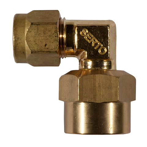 Elbow Union Tube/Female 10mm_G3/8  Brass 42221-10-3/8