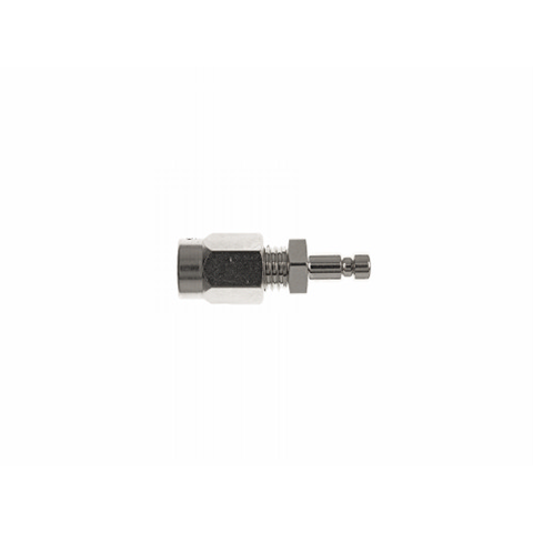 17020600 Nipple - Straight Through - Serto Connection Serto and Rectus  quick coupling Straight through nipples and plugs with full bore work without a valve and thus achieve the best possible flow (flow). The turbulence which is normally caused by the intergrated valves is not present.