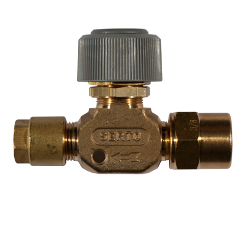 21021600 Regulating Valves - Straight Serto  regulating valves