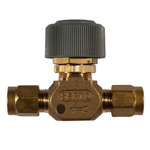 22000440 Regulating Valves - Straight Serto  regulating valves