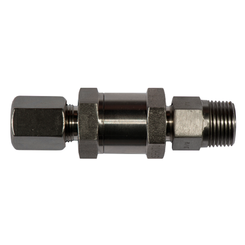 23042200 Check Valves Pressure - Tube/Thread Serto Check valves with an opening pressure of 0,2  or 1 Bar