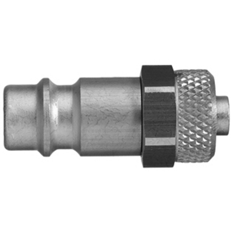 45129500 Nipple - Single Shut-off - Plastic Hose Connection Single shut-off nipples/ plugs work without valve in the nipple. The flow is stalled when the connection is broken. ( Rectus SF serie)