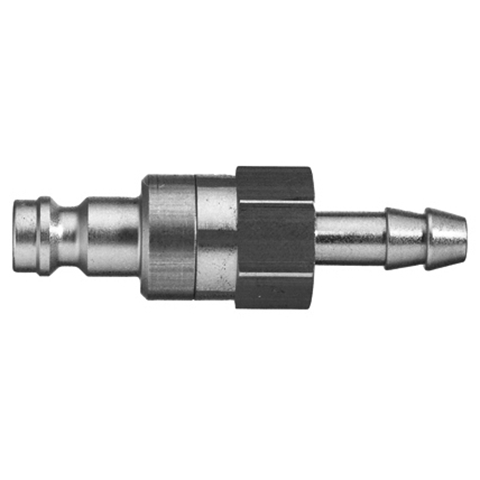 45594295 Nipple - Dry Break - Hose Barb Rectus double shut-off nipple with flatsealing or dry-break system for leak-free design. (KL series). On the coupling and plug, our leak-free coupling systems have valves that build up no dead-space volume. As such, when the connection is broken, no drops of the medium being channelled are able to escape. This variant is especially suitable for transporting aggressive media or in sensitive environments like in cleanrooms.