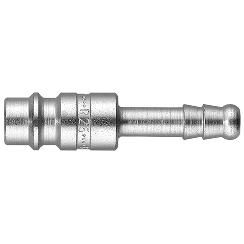 47451200 Nipple - Single Shut-off - Hose Barb Single shut-off nipples/ plugs work without valve in the nipple. The flow is stalled when the connection is broken. ( Rectus SF serie)