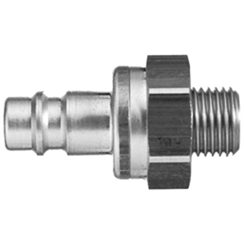 47575650 Nipple - Dry Break - Male Thread Rectus double shut-off nipple with flatsealing or dry-break system for leak-free design. (KL series). On the coupling and plug, our leak-free coupling systems have valves that build up no dead-space volume. As such, when the connection is broken, no drops of the medium being channelled are able to escape. This variant is especially suitable for transporting aggressive media or in sensitive environments like in cleanrooms.
