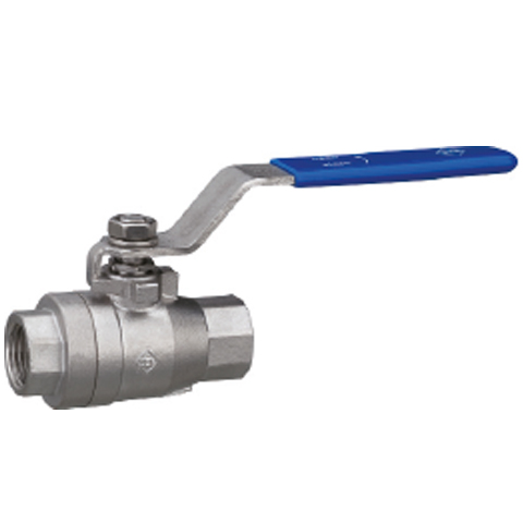 Ball Valve Two-Piece Stainless Steel Rp1 1/2 (DN40) with standard handle