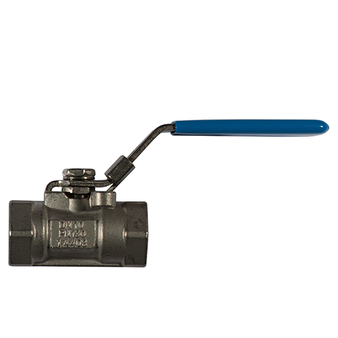 53000610 單片式球閥 - 2 向 One-piece ball valve with reduced bore for easy and economical applications.