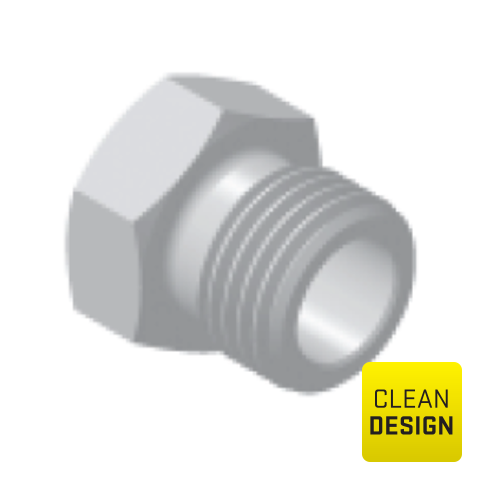 94203900 Nut - Male UHP face seal nut in low sulfur or standard SS316L stainless steel are internal or/and external electropolished and packed in a class 10 cleanroom. They are designed to offer a high purity leakfree metal to metal seal for critical vacuum to high pressures.